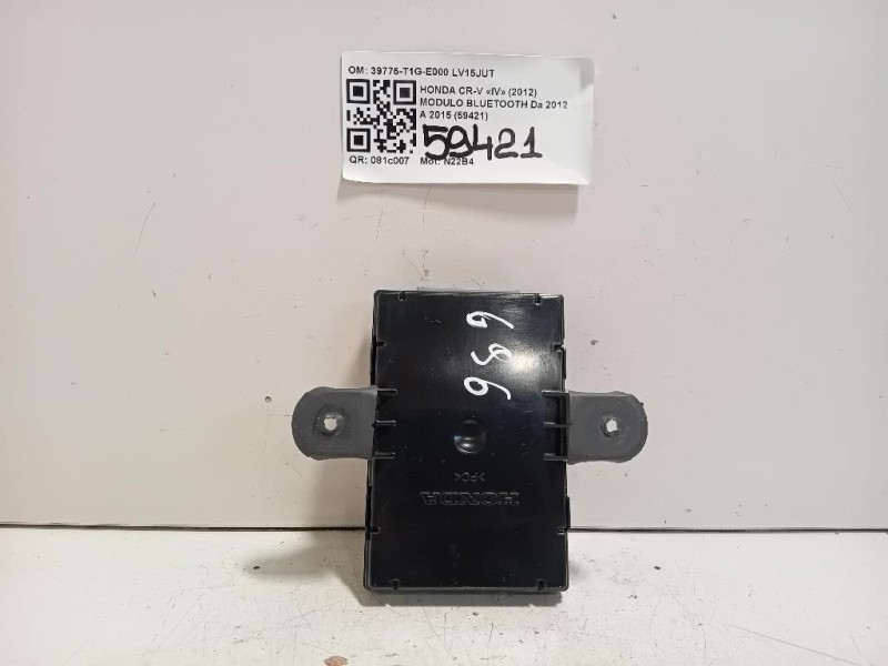 Modulo Bluetooth 39775-T1G-E000 Honda CR-V IV 2012
