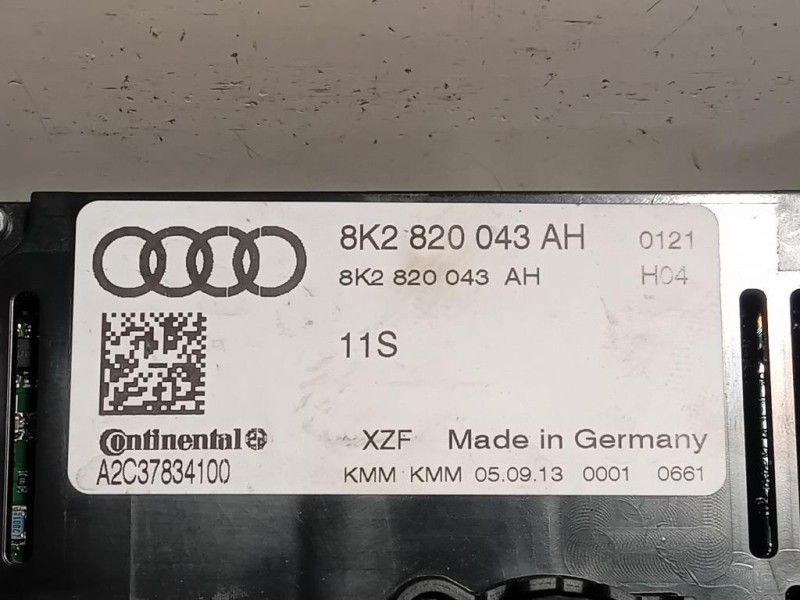 Modulo Comando Riscaldamento Clima 8K2820043AH Audi A5 8TA Sportback 2012