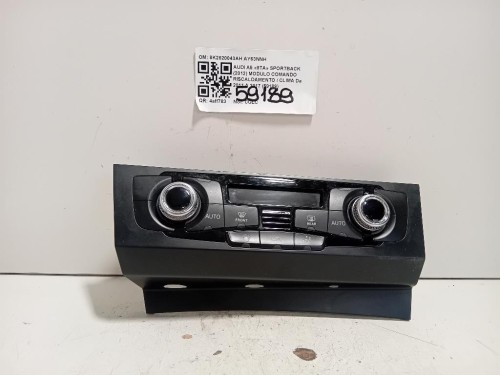 Modulo Comando Riscaldamento Clima 8K2820043AH Audi A5 8TA Sportback 2012