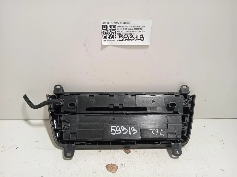 Modulo Comando Riscaldamento Clima 64119226784 Bmw Serie 1 F20 Berlina 2012