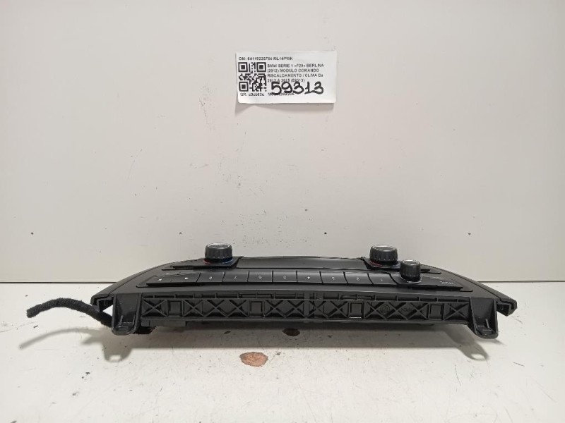 Modulo Comando Riscaldamento Clima 64119226784 Bmw Serie 1 F20 Berlina 2012