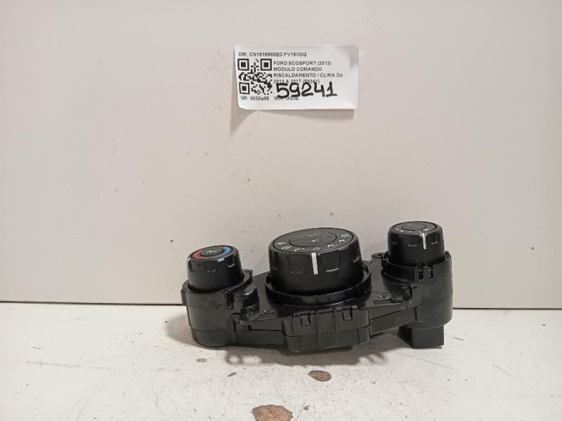 Modulo Comando Riscaldamento Clima CN1519980ED Ford Ecosport 2013