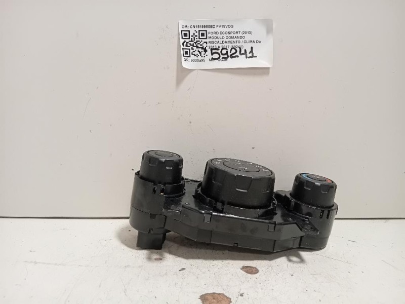 Modulo Comando Riscaldamento Clima CN1519980ED Ford Ecosport 2013