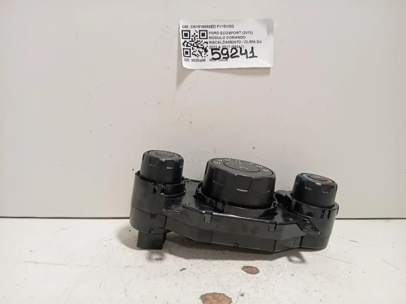 Modulo Comando Riscaldamento Clima CN1519980ED Ford Ecosport 2013