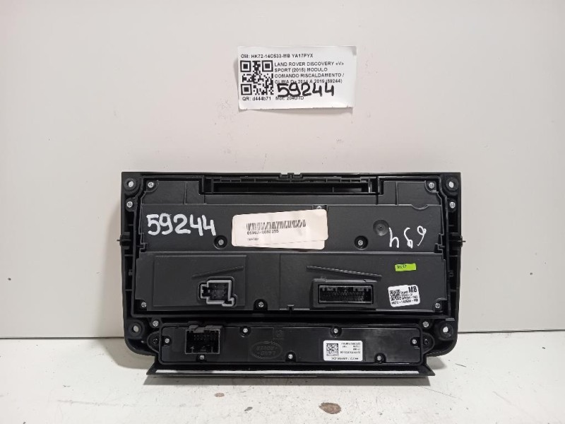 Modulo Comando Riscaldamento Clima HK72-14C533-MB Land Rover Discovery V Sport 2015