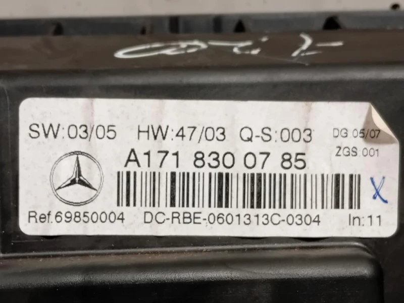 Modulo Comando Riscaldamento Clima A1718300785 Mercedes Classe SLK R171 2004