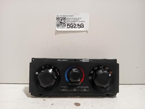 Modulo Comando Riscaldamento Clima 275105X01B Nissan Navara 2010