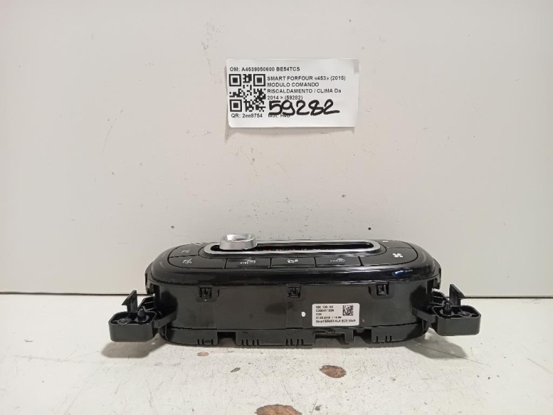 Modulo Comando Riscaldamento Clima A4539050600 Smart Forfour 453 2015