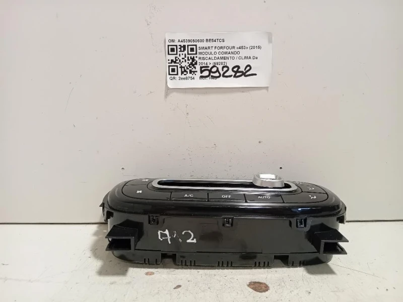 Modulo Comando Riscaldamento Clima A4539050600 Smart Forfour 453 2015