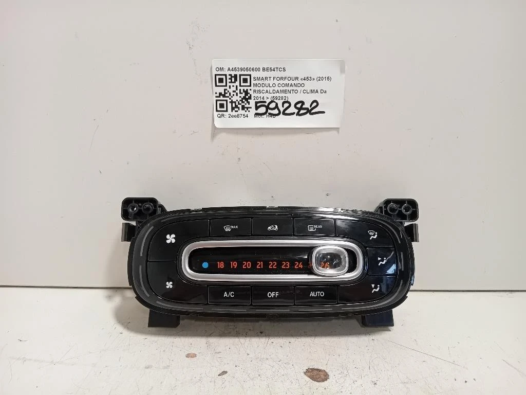 Modulo Comando Riscaldamento Clima A4539050600 Smart Forfour 453 2015