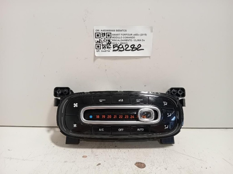 Modulo Comando Riscaldamento Clima A4539050600 Smart Forfour 453 2015
