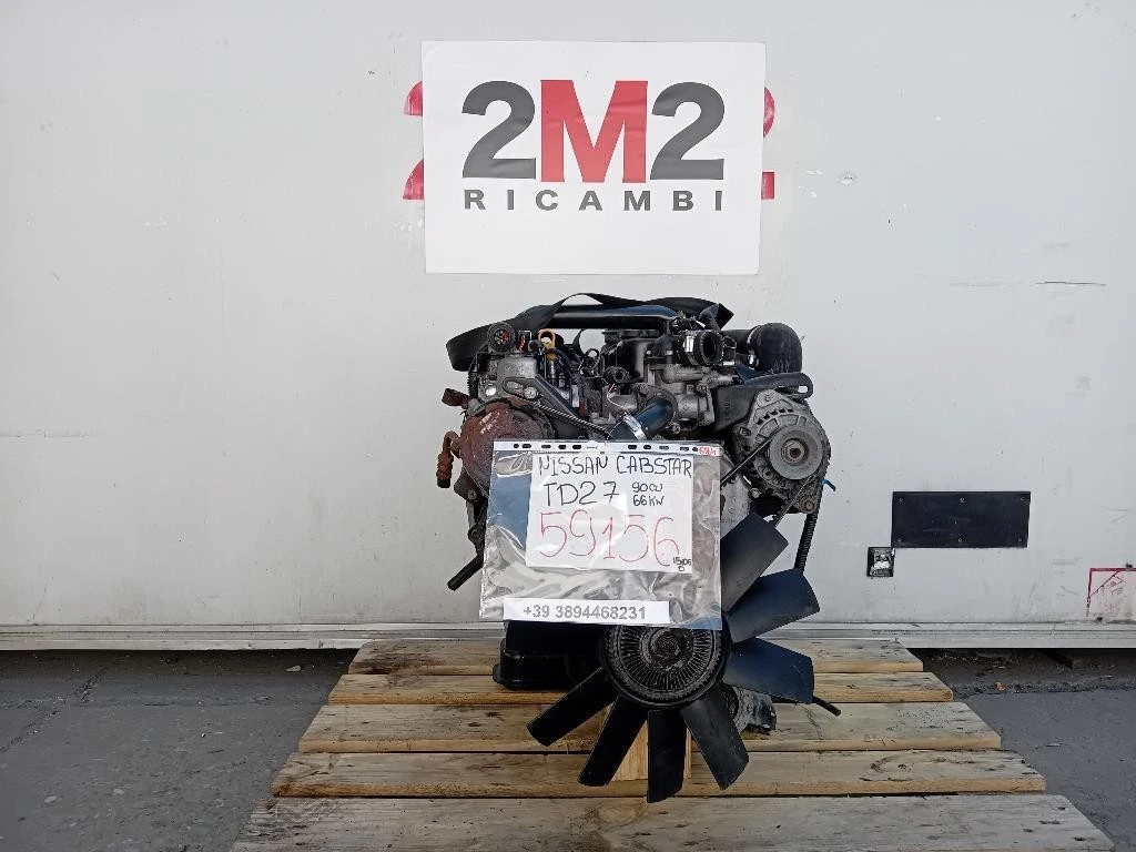 Motore Completo TD27 90 CV 66 KE Nissan Cabstar TL 1998