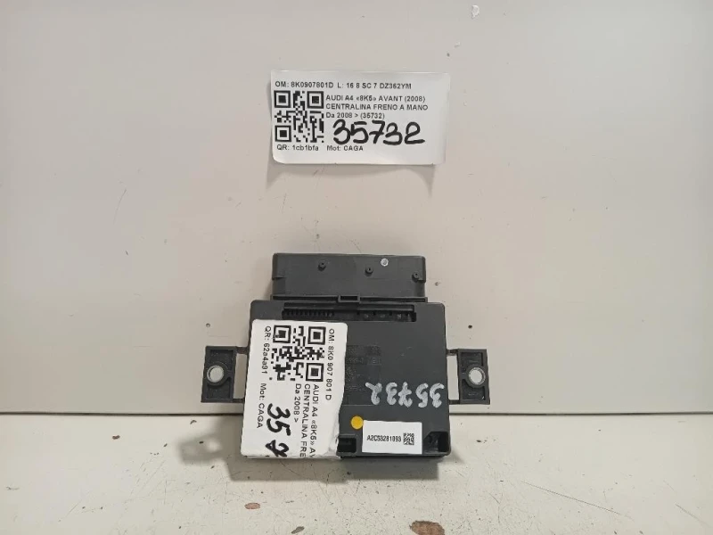 Centralina Freno A MANO 8K0907801D Audi A4 8K5 Avant 2008
