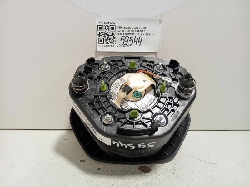 Air-bag Guidatore 62450360 Mercedes Classe ML W166 2012