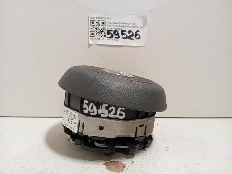 Air-bag Guidatore 5G0880201AC Volkswagen GOLF VII 2017