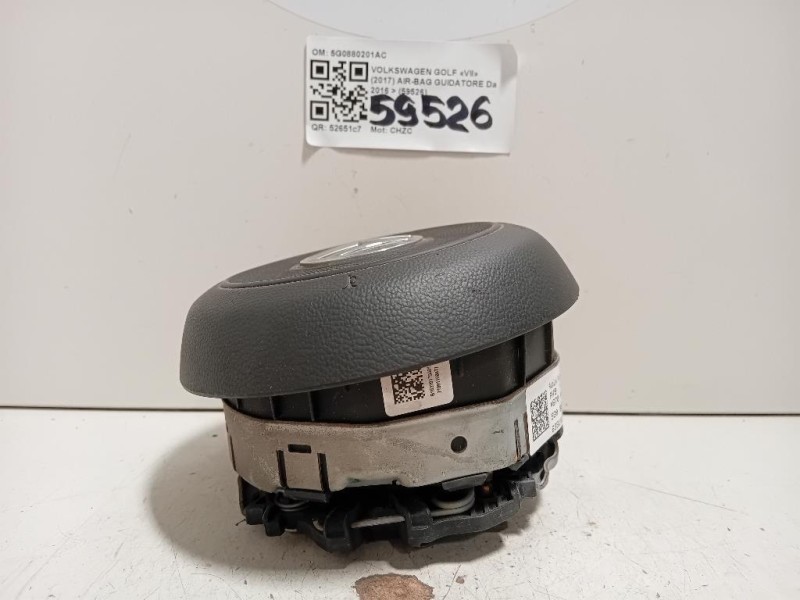 Air-bag Guidatore 5G0880201AC Volkswagen GOLF VII 2017