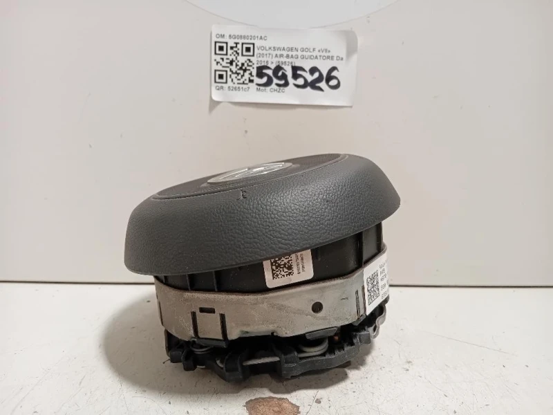 Air-bag Guidatore 5G0880201AC Volkswagen GOLF VII 2017