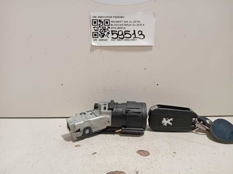 Bloccasterzo 9663123380 Peugeot 208 I 2015