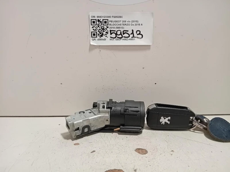 Bloccasterzo 9663123380 Peugeot 208 I 2015