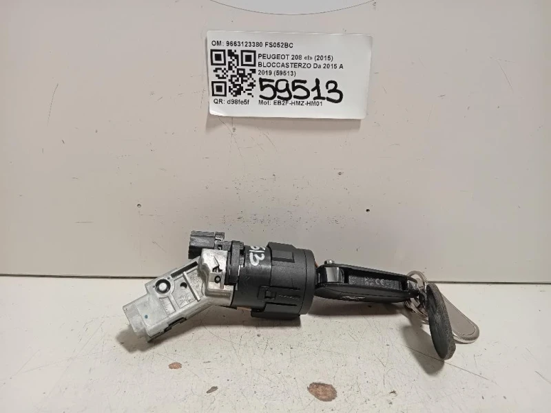 Bloccasterzo 9663123380 Peugeot 208 I 2015