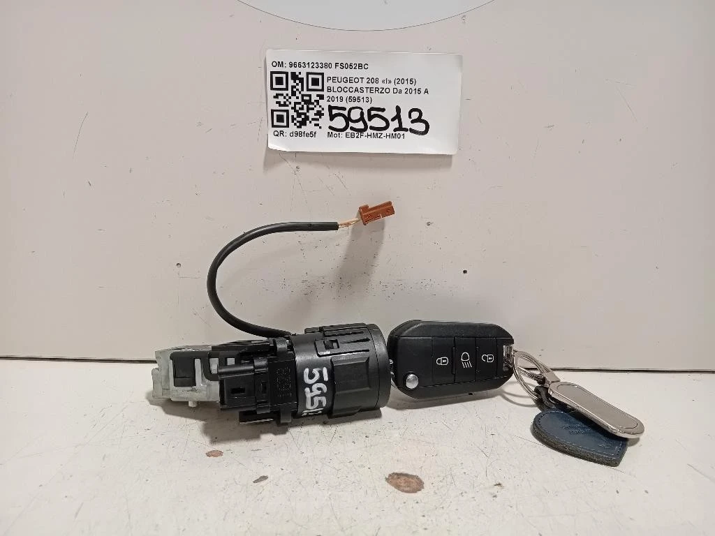Bloccasterzo 9663123380 Peugeot 208 I 2015