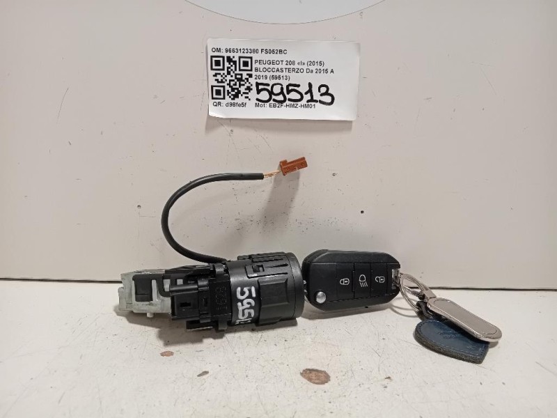 Bloccasterzo 9663123380 Peugeot 208 I 2015