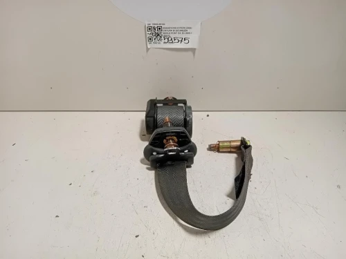 Cintura DI Sicurezza Sedile POST DX 75602-09100 Ssangyong Kyron 2005