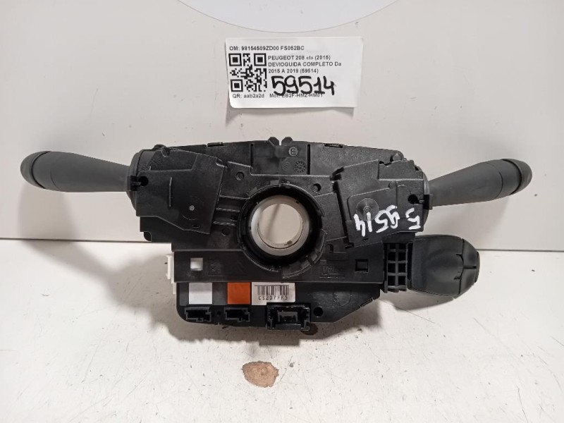 Devioguida Completo 98154509ZD00 Peugeot 208 I 2015
