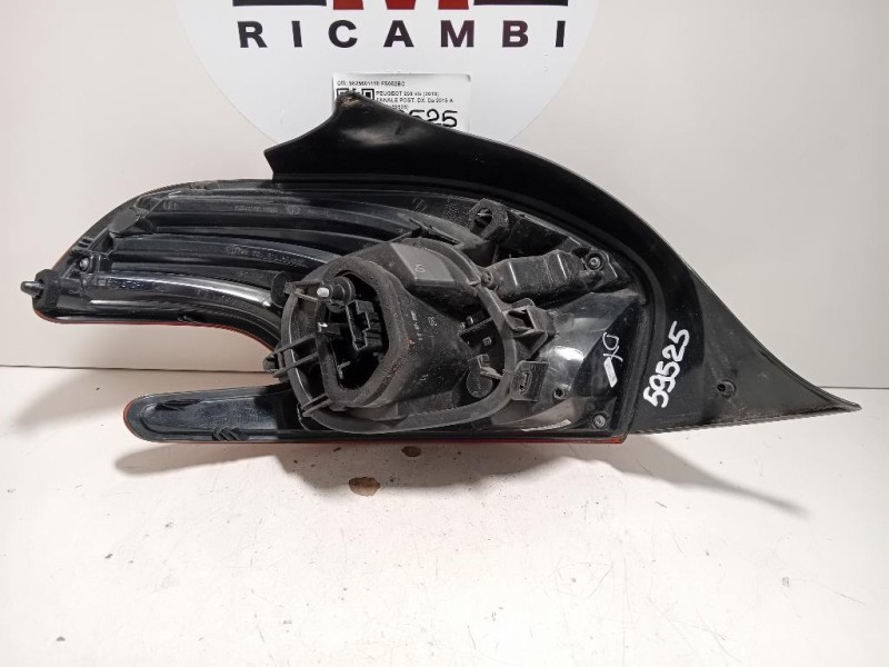 Fanale POST DX 9825601180 Peugeot 208 I 2015