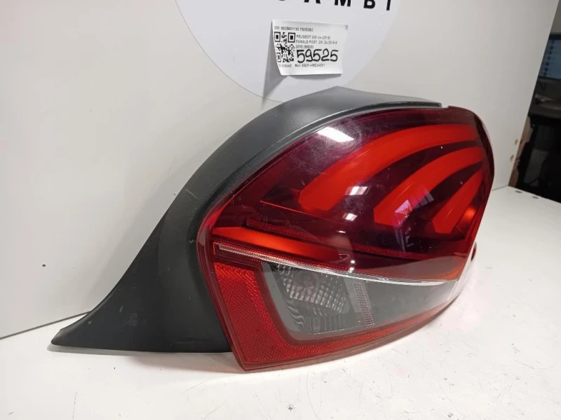 Fanale POST DX 9825601180 Peugeot 208 I 2015