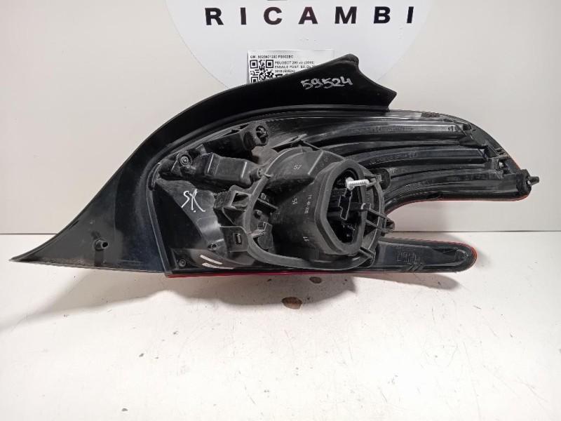 Fanale POST SX 9825601280 Peugeot 208 I 2015