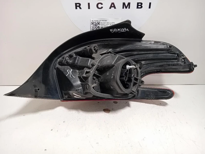 Fanale POST SX 9825601280 Peugeot 208 I 2015