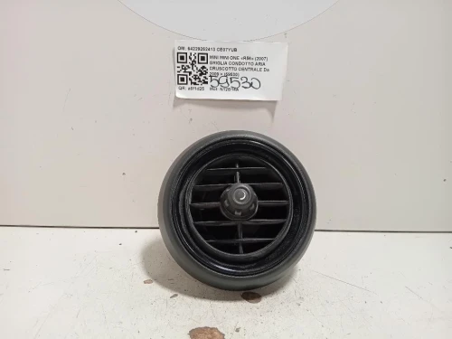 Griglia Condotto ARIA Cruscotto Centrale 64229262413 Mini MINI ONE R56 2007