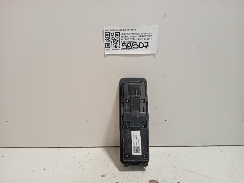 Interruttore Alzacristalli ANT FK72-14540-AC Land Rover Discovery V Sport 2015