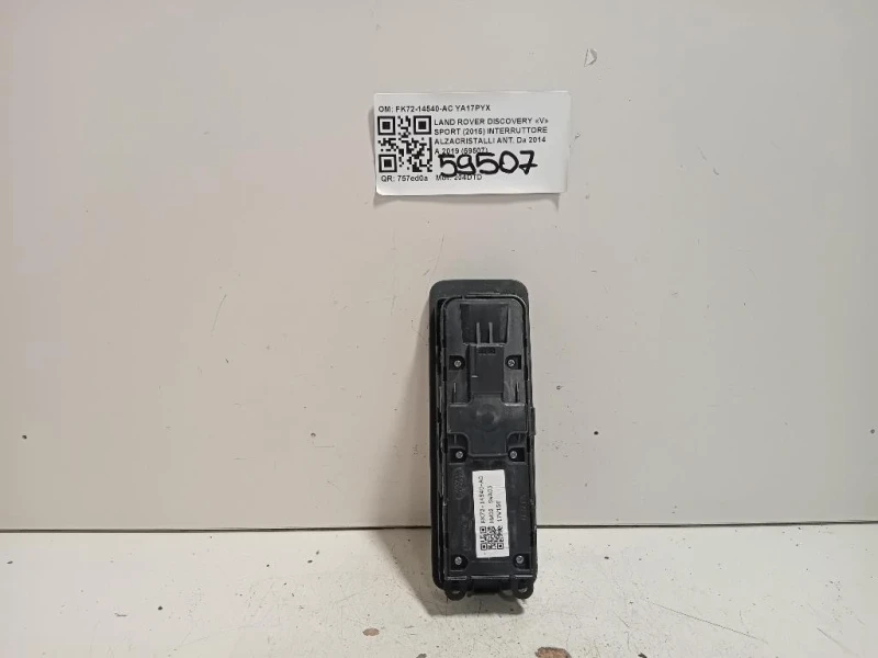 Interruttore Alzacristalli ANT FK72-14540-AC Land Rover Discovery V Sport 2015