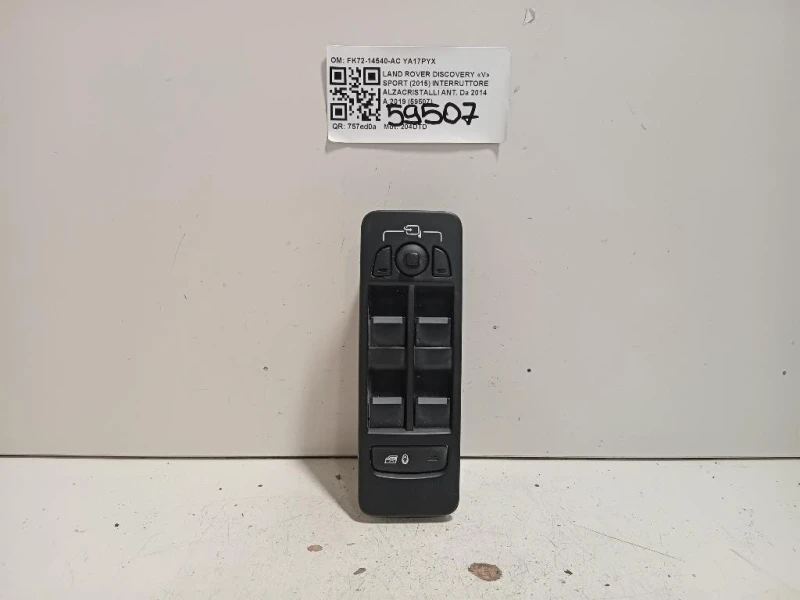 Interruttore Alzacristalli ANT FK72-14540-AC Land Rover Discovery V Sport 2015