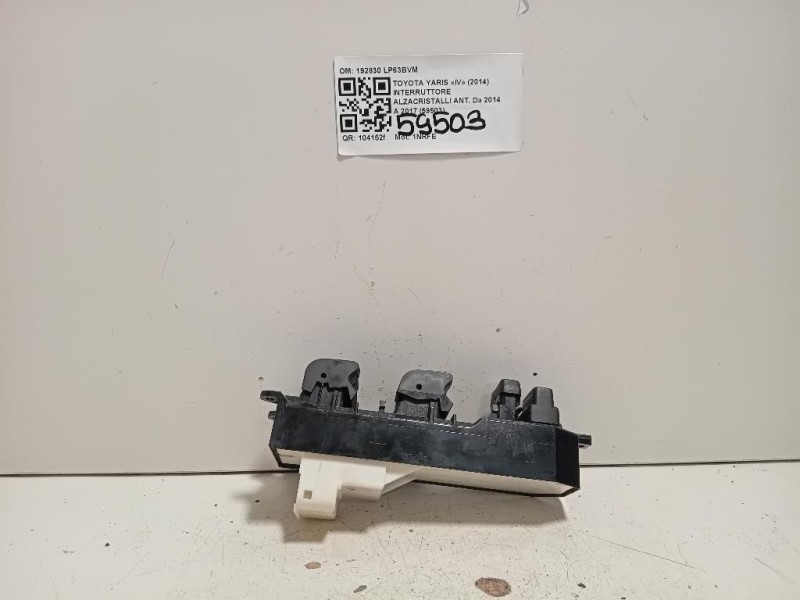 Interruttore Alzacristalli ANT 192830 Toyota Yaris IV 2014