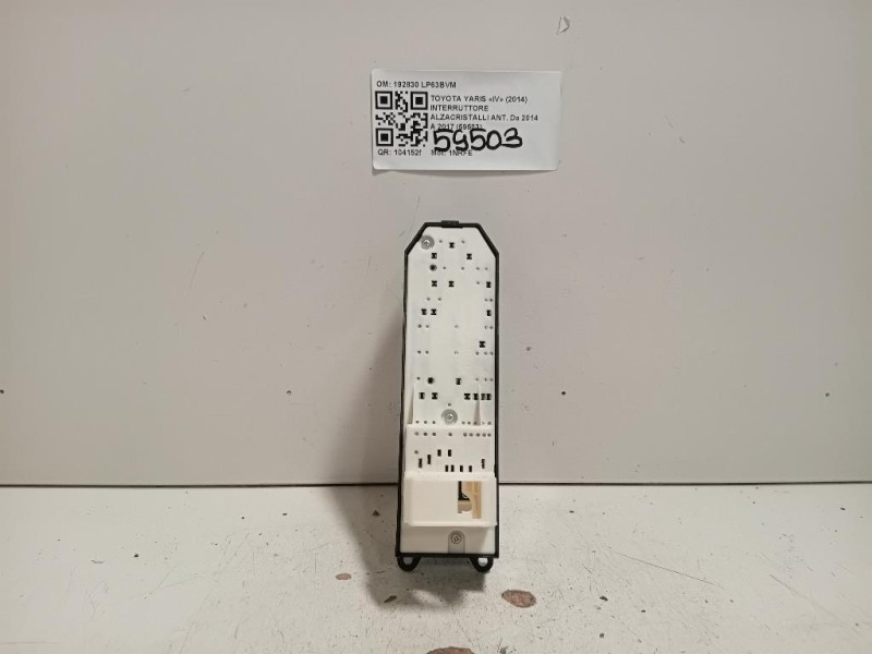 Interruttore Alzacristalli ANT 192830 Toyota Yaris IV 2014