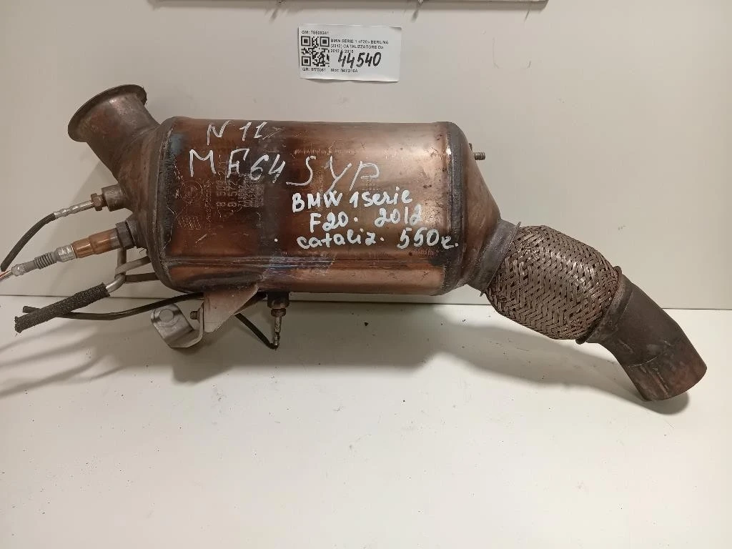 Catalizzatore 78509241 Bmw Serie 1 F20 Berlina 2012