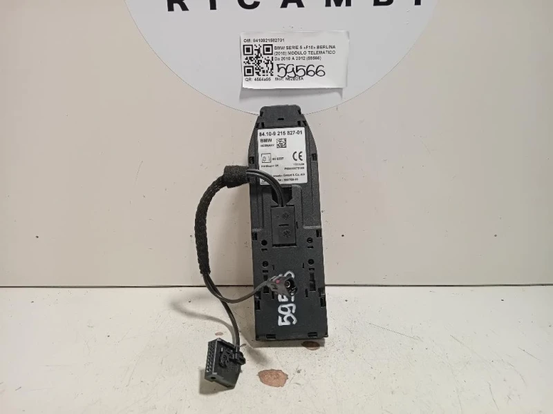 Modulo Telematico 8410921582701 Bmw Serie 5 F10 Berlina 2010