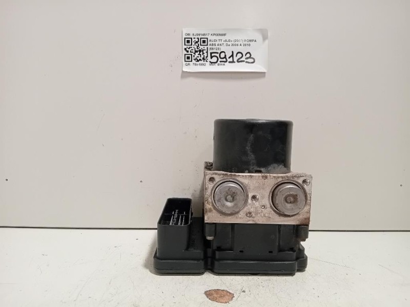 Pompa ABS ANT 8J0614517 Audi TT 8J3 2007