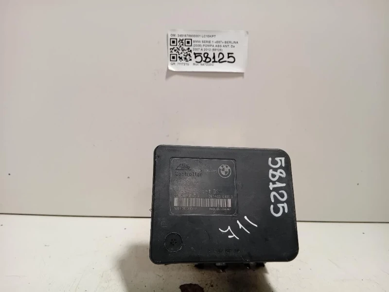 Pompa ABS ANT 3451678930001 Bmw Serie 1 E87 Berlina 2005