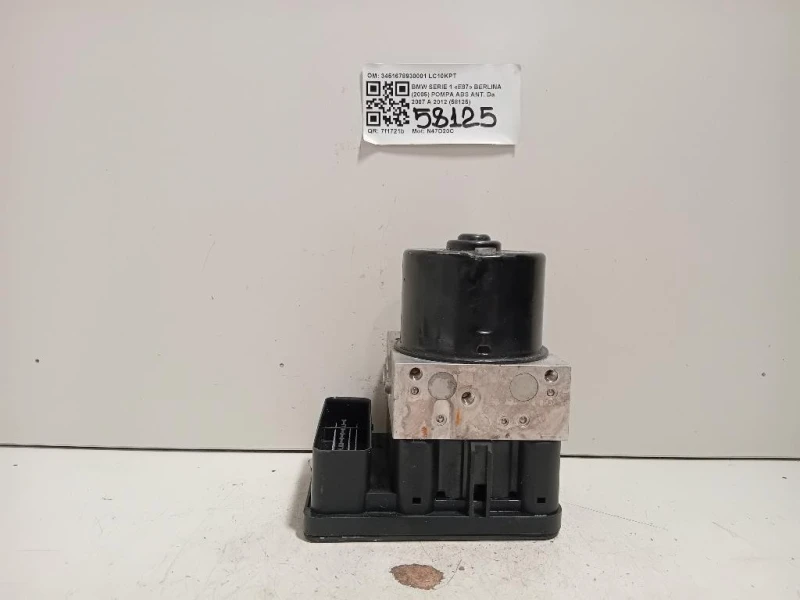 Pompa ABS ANT 3451678930001 Bmw Serie 1 E87 Berlina 2005