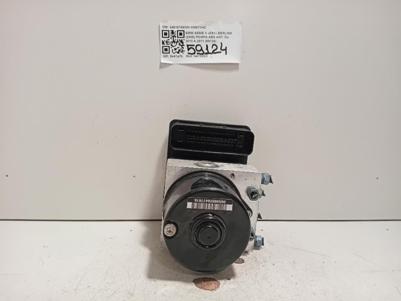 Pompa ABS ANT 34516789300 Bmw Serie 3 E90 Berlina 2005