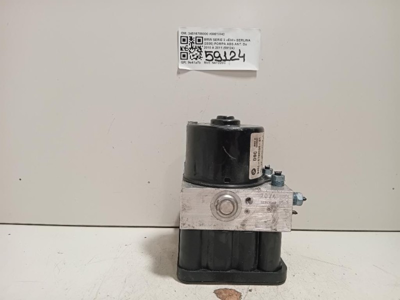 Pompa ABS ANT 34516789300 Bmw Serie 3 E90 Berlina 2005