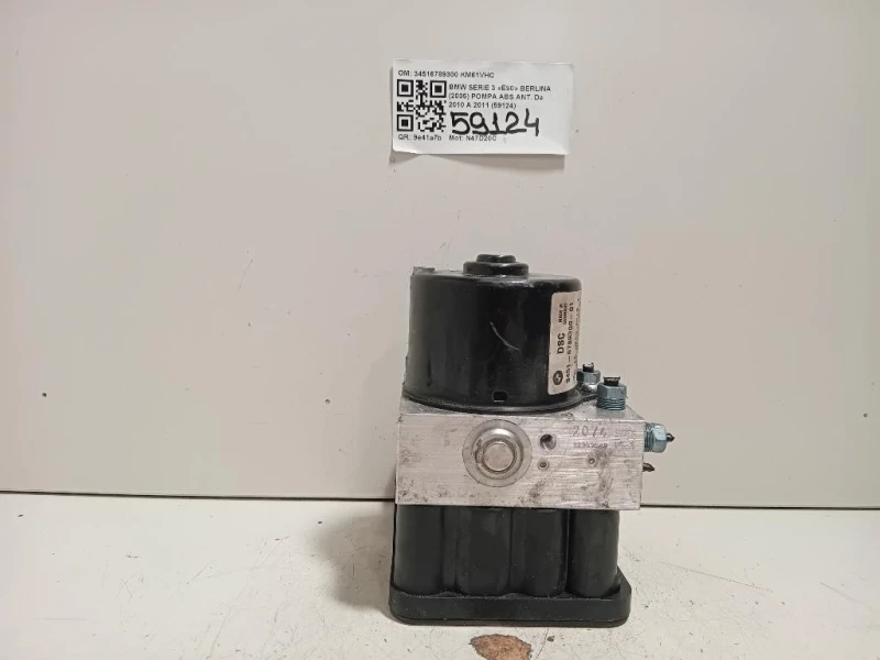 Pompa ABS ANT 34516789300 Bmw Serie 3 E90 Berlina 2005