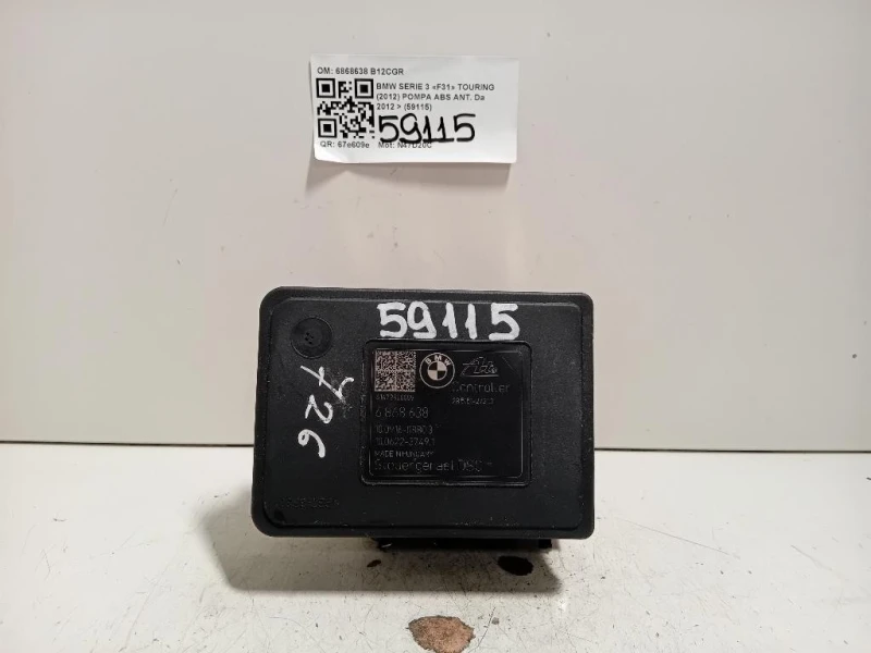 Pompa ABS ANT 6868638 Bmw Serie 3 F31 Touring 2012