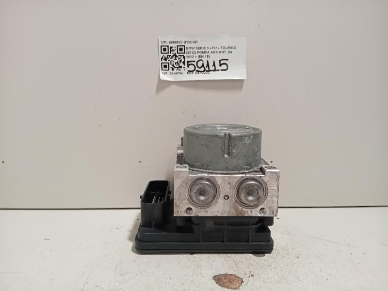 Pompa ABS ANT 6868638 Bmw Serie 3 F31 Touring 2012