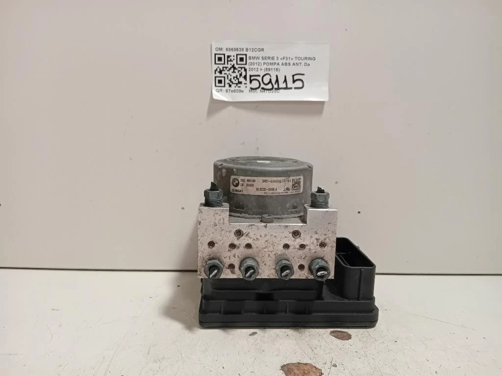 Pompa ABS ANT 6868638 Bmw Serie 3 F31 Touring 2012