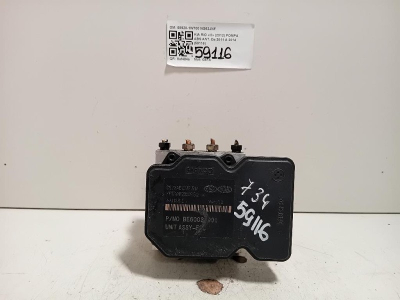 Pompa ABS ANT 58920-1W700 Kia RIO III 2012